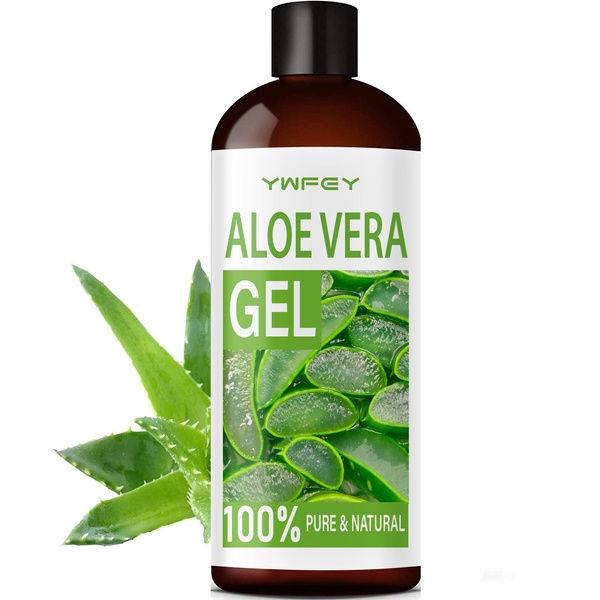 50/100/120/150/200ml Pure Aloe Vera Gel for Face & Dry Skin, Aloe Vera Gel Sunburn Relief Aloe