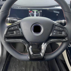 Fiber, carbon fiber, steeringwheelbezel, steeringwheel