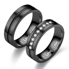 Couple Rings, Steel, men accessories fashion, lover gifts
