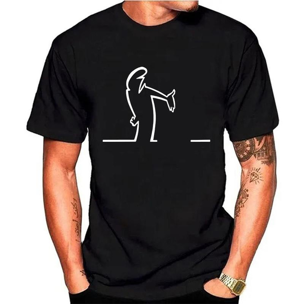 Summer T Shirts For Men Balum La Linea Funny Graphic Tshirt Cotton