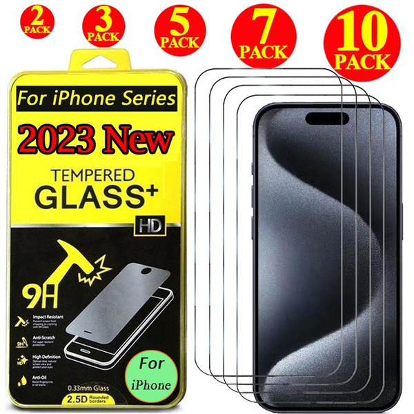 iPhone 15/14/13/12 Tempered Glass Screen Protector