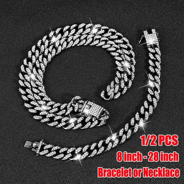 Hip Hop Jewelry 24K Gold / 925 Silver Plated Solid Stainless Steel ...