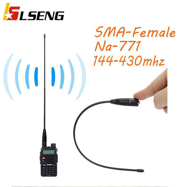 High Gain SMA Female Antenna For BaoFeng 888S Walk... - Grandado - View #4