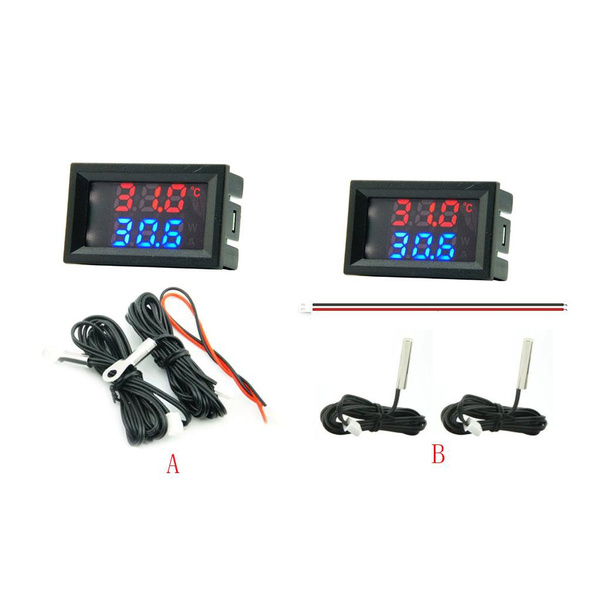 Digital Thermometer Dual Display 50℃120℃ 428V Temperature Meter