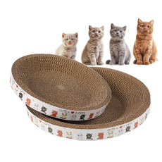 Funny, cattoy, wearresistantscratcher, roundscratchingboard