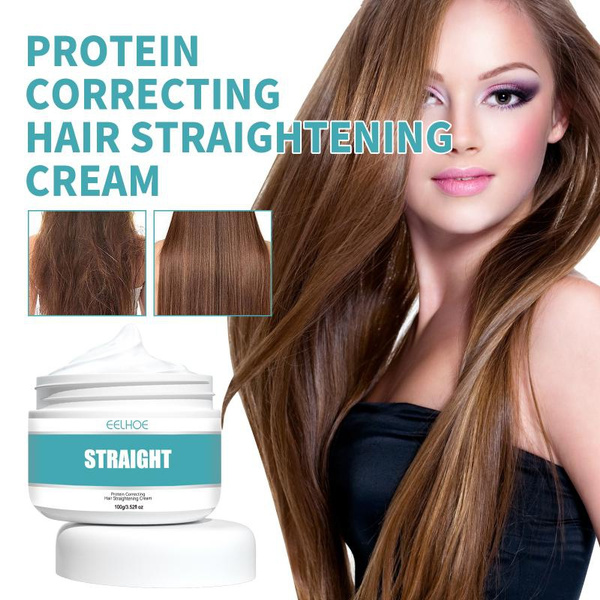 Collagen Protein Hair Straightening Cream 60ml Repair Damaged Hair