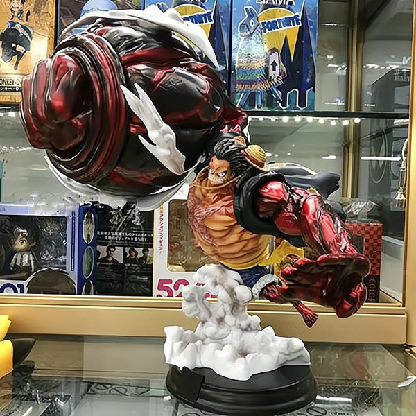 2 Styles Figurine One Piece Luffy Gear 4 Figure Luffy Gear Fourth PVC