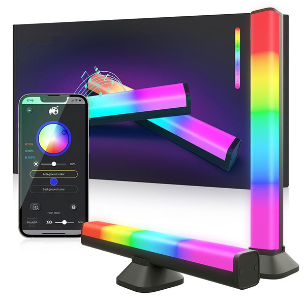 ydene led rgb rhythm light bar