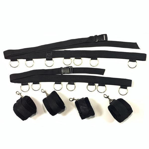 Red/Black for Choose Restraints Kit Sexy Straps for Couples Bed Ties ...