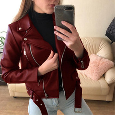 Casual Jackets, Plus Size, Sleeve, leather