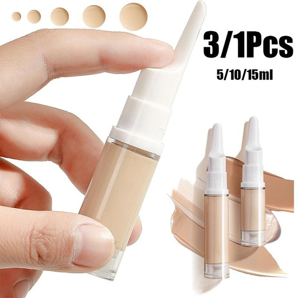 3/1Pcs Clear Airless Vacuum Pump Bottle Cosmetic Eye Cream Travel Size