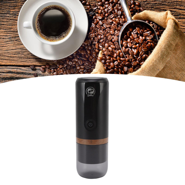 1Pc Portable Coffee Maker USB Charging Stainless Steel And Glass