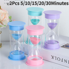 pink, Glass, Clock
