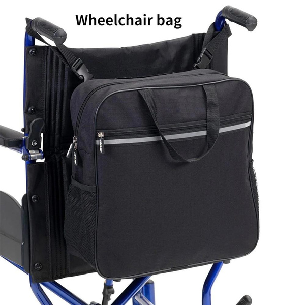 Multifunctional Armrest Wheelchair Bag Wheelchair Rearhanging Travel