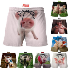 Summer, pigshort, pigswimmingtrunk, pants