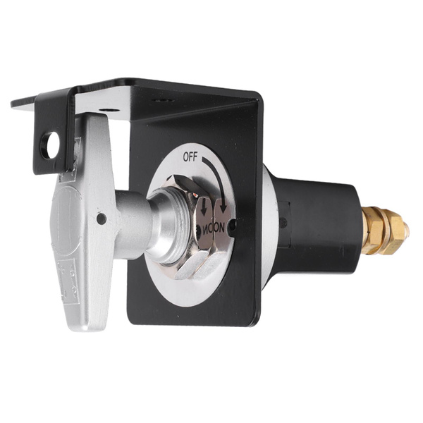 12V Battery Disconnect Switch 500A - Waterproof Master Cut Off Switch With Lock For Cars & Boats