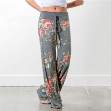 Plus Size, Casual pants, beachpant, Loose