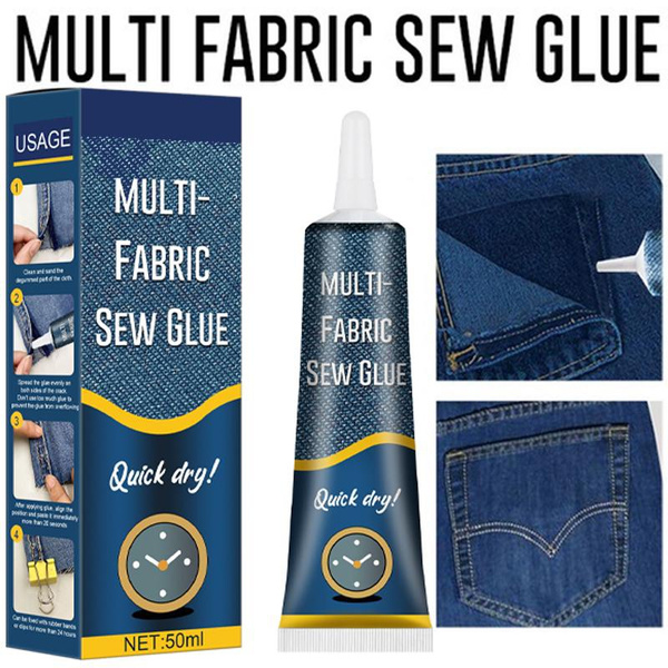 Fabric Sew Glue Liquid Sewing Ultra-stick Instant Fabric Leather