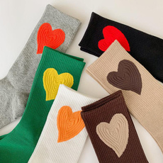 Hosiery & Socks, Heart, Love, Breathable