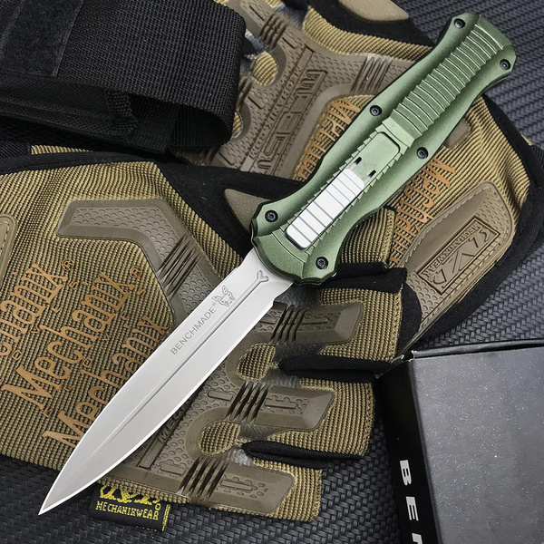 New 2023 Tactical Spring Assisted Pocket Knife Auto Benchmade BM ...