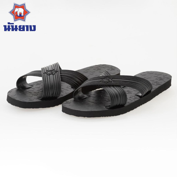 Nanyang Changdao Sandals, Elephant Sandals, model Relax, (Black) - Made ...