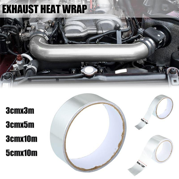 3510m Exhaust Header Pipe Heat Wrap Tape Thermal Protection Exhaust Pipe Insulation Tape 3897