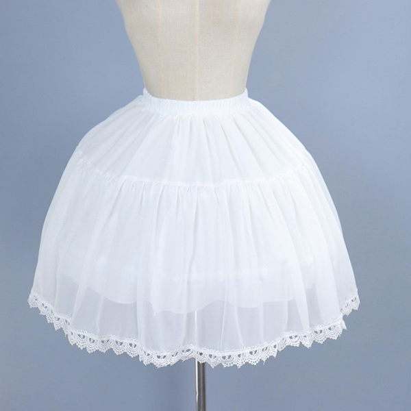 Petticoat Cage Crinoline Half Slips Wedding Accessories 17.7in White ...