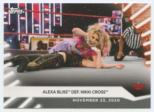 WWE, Wrestling, 2021wrestlingcard, alexablis