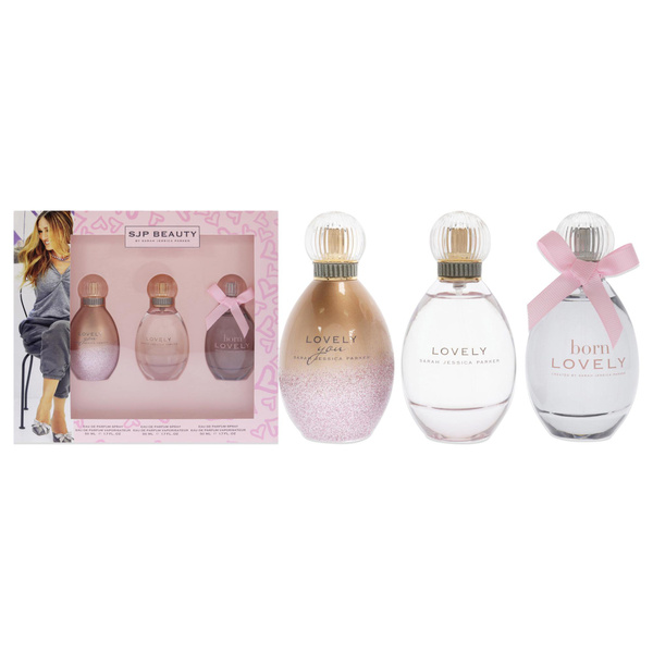 Lovely Set by Sarah Jessica Parker for Women 3 Pc Gift Set 1.7oz