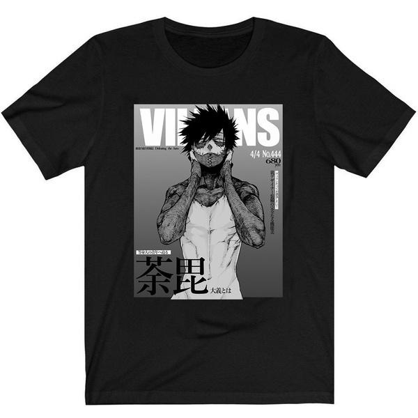 Anime Clothes My Hero Academia Shirt MHA Tees Dabi Tops | Wish