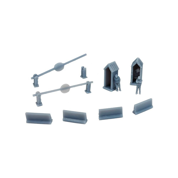 outland-models-railroad-layout-security-guard-post-set-w-figures-1-64-s