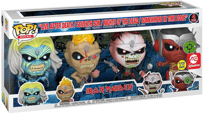 Box, Dark, ironmaiden, funko