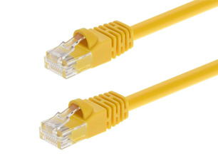cat5efullbootstraightcable, Copper, Yellow, cat6a