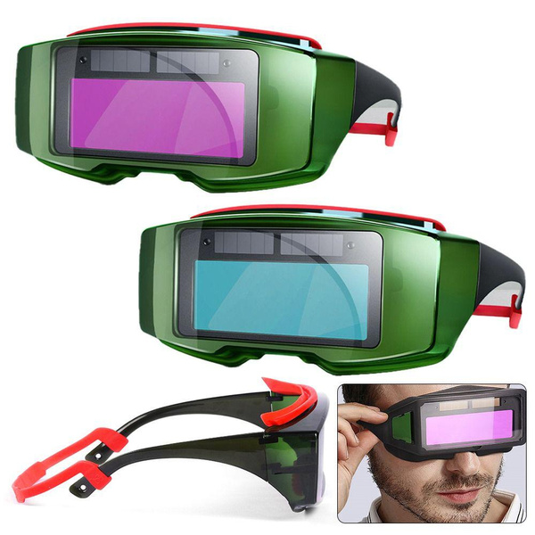 Hot Solar Powered Ultravioletproof Portable Auto Darkening Soldering