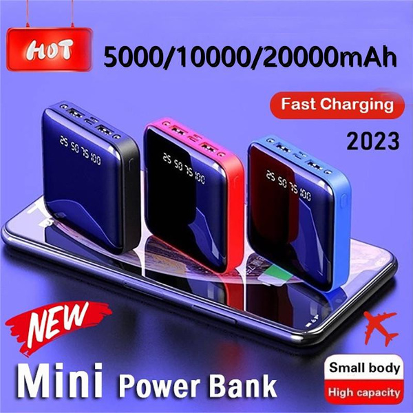 Power Bank 20000mAh Portable Charger Dual USB Output External Cell