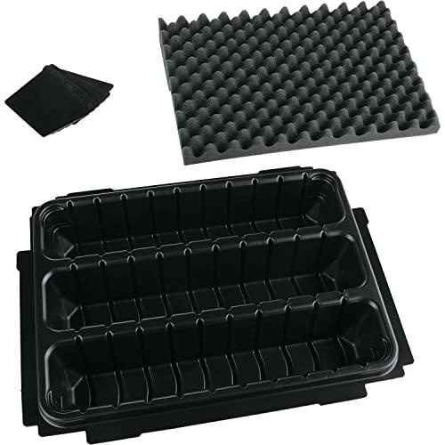 Makita MAKPAC 837632-8 Inner Tray Inlay Type 3 Case for Grinders BGA452 DGA452, Black