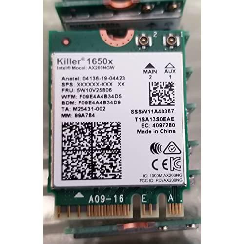 killer r wifi 6 ax1650x 160mhz
