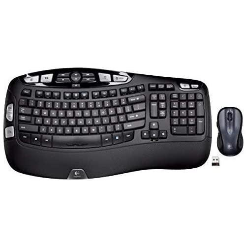 Logitech MK550 Wireless Wave K350 Keyboard and MK510 Laser Mouse Combo ...