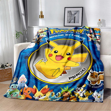 pikachublanket, cartoonblanket, Pikachu, TV