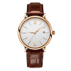 Moda, Casual Watches, business watch, leather strap