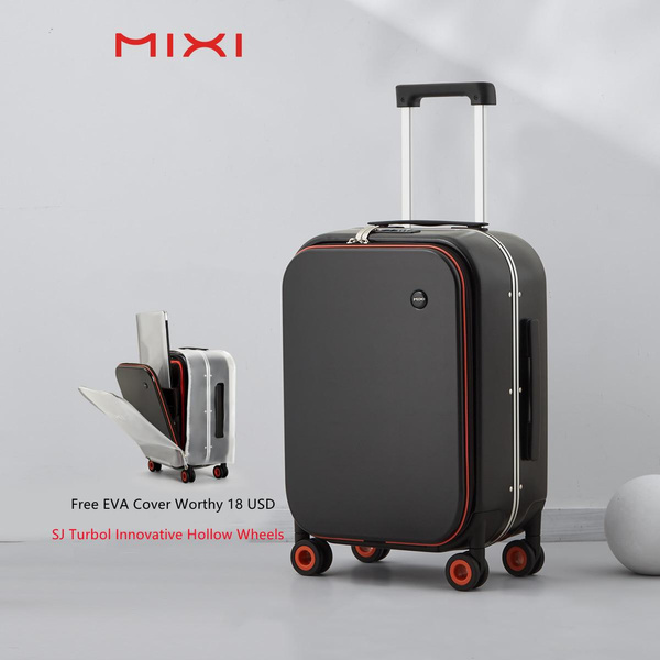 Mixi Patent Design Aluminum Frame Suitcase Carry On Rolling Luggage ...