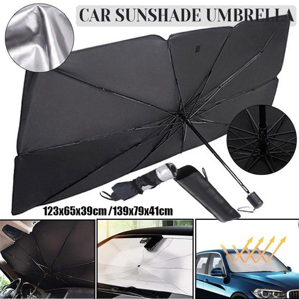 Universal Car Sun Shade Umbrella Car UV Cover Heat Insulation Front