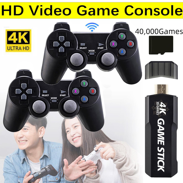 2023 GD10 Game Stick Built-in 40000 Games 128GB/64GB/32GB 2.4G Wireless  Controller HD Retro Video Game Console 4k HD Video Game Console Gamepad