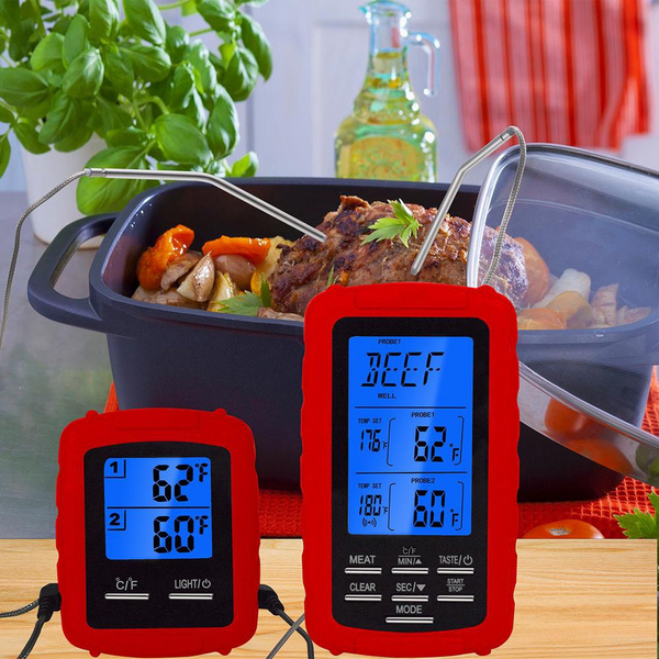 Wireless Digital Meat Thermometer, Digital Instant Read Food Cooking
