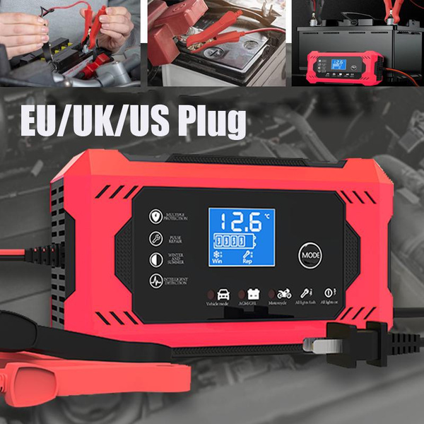 us plug car battery charger