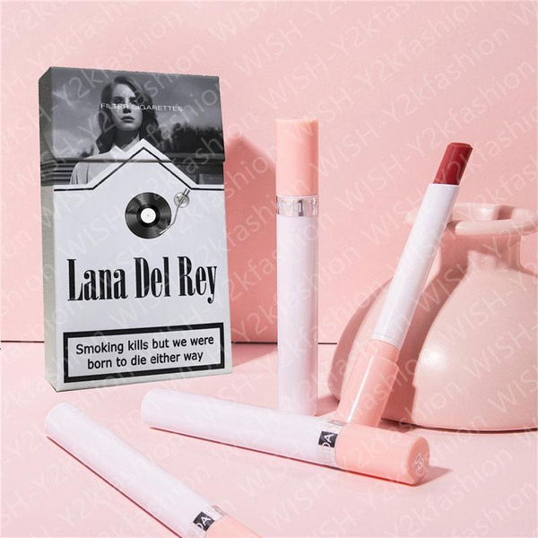 Lana Del Rey Box Matte Cigarette Lipsticks Set for Small Cigarettes Set ...