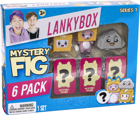 mystery, lankybox, figure, Pack