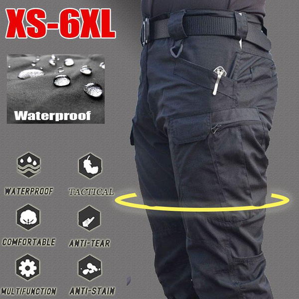 New 6XL Men's Army Camouflage Pants Men's Waterproof Outdoor Tactical