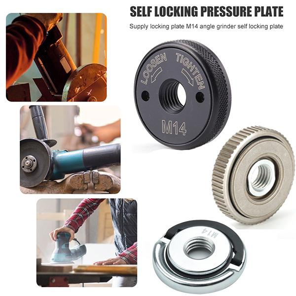 1 PCS Universal M14 Angle Grinder Platen SDS Clic M14 Quick Lock Nut For All Angle Grinders
