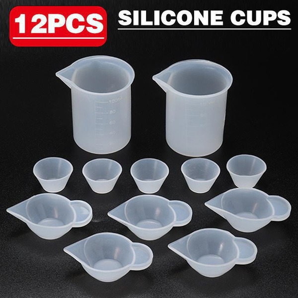 Silicone Measuring Cup With Scale-resin Mixing Tool-silicone